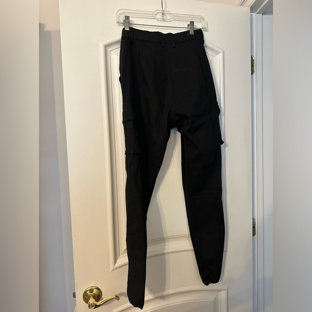 Women’s Black Cargo Pants - Picture 5 of 5